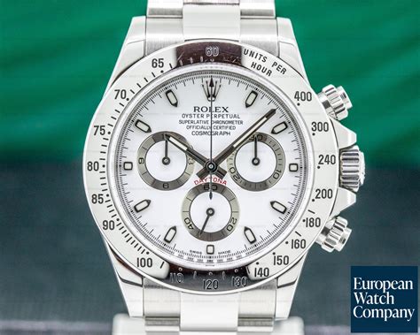 2015 white rolex daytona model 116520|rolex daytona 116520 serviced by.